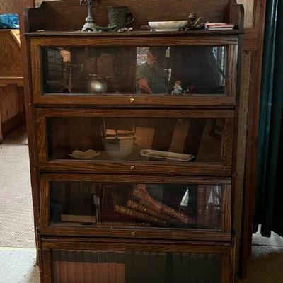 Small Lawyer's type cabinet