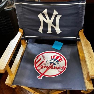 Vintage Yankees director chair
