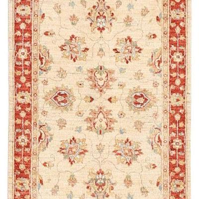 Oushak Collection Hand Knotted Wool Rug, Size : 2'6x4'1. Visit our website www.rugpublic.com to view all auction items. 