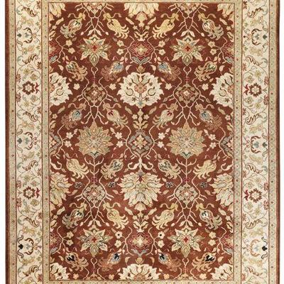 Surma Collection Hand Knotted Wool Rug, Size: 7'1x9'6. Visit our website www.rugpublic.com to view all auction items. 