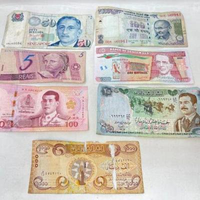 #1604 â€¢ Foreign Currency Banknotes
