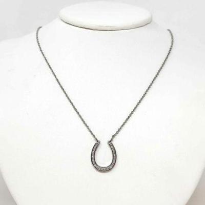 #1022 â€¢ Costume Jewerly Horse Shoe Necklace
