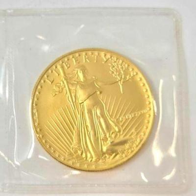 #1214 â€¢ 1987 1oz Fine Gold $50 Coin
