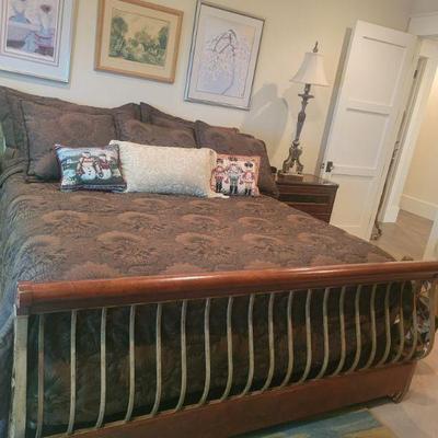 King Bed with frame