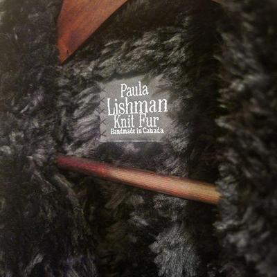 Paula Lishman Knit Fur Coat