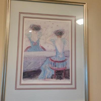 Matted Women Mirror Barbara Wood