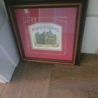 Small, Board of Trade Lithograph, with Certificate of Authenticity 