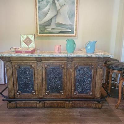 Marble Top Bar