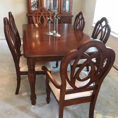 set of 6 chairs $240 SOLD
dining table $200
65X41X30