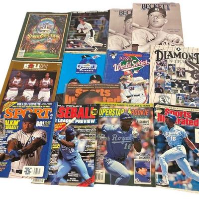 Collection Vintage Sports Game Programs, Superbowl, World Series