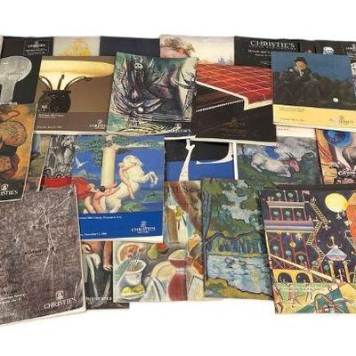 Large Collection CHRISTIE'S Art and Reference Catalogues