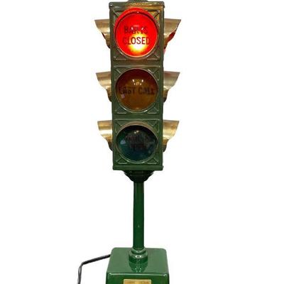 Vintage Bar Lamp Stop Light, B&B Bar