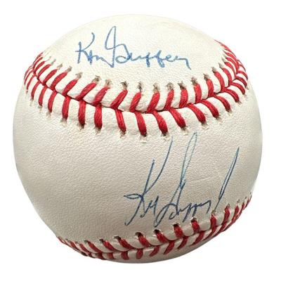 Ken Griffey Jr. / Sr. Signed Baseball