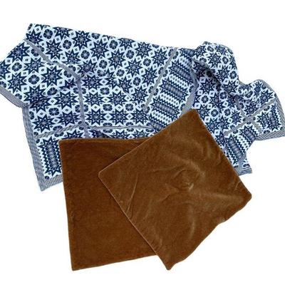 Collection Mohair Pillow Cases & Handwoven Throw Blanket
