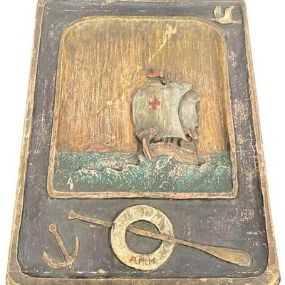 1920's Nautical Document Box