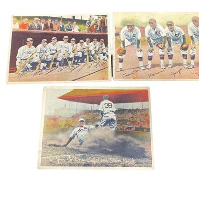 Vintage GOUDEY R312, CHICLE Baseball Cards