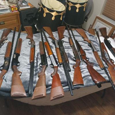 firearms are sold individually.  see auction site for all details.
