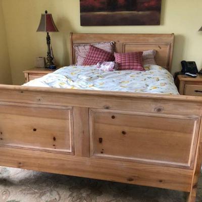 Bed does not include mattress