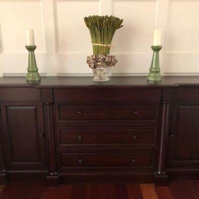 mahogany buffet