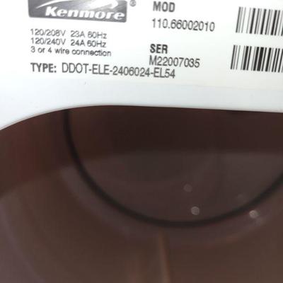 Kenmore Auto Moister Sensing dryer