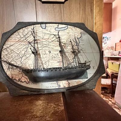 Vintage wall plaque