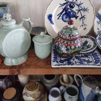 Asian tea set