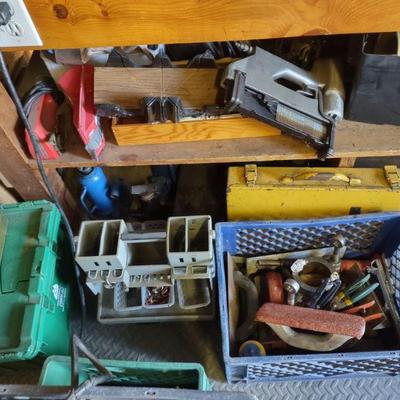 Tools in garage