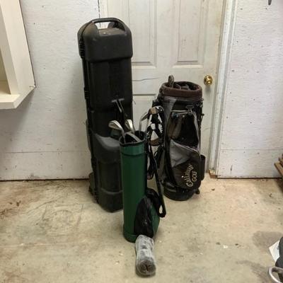 Golf club travel box 
