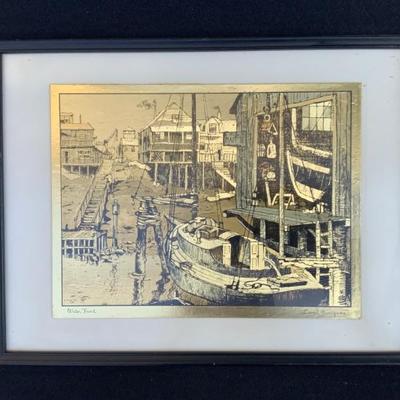 Gold Engraving 