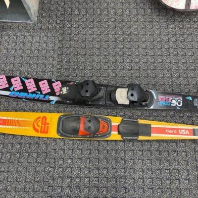 #3028 â€¢ 2 Competition Slalom Skis: EP Comp H2 and HO Turbo Competition
