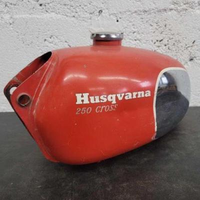 #1068 â€¢ Husqvarna 250 Cross Motorcycle Gas Tank
