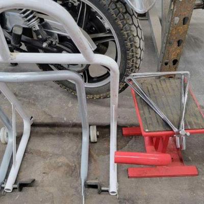 #598 â€¢ 5 Motorcycle Stands
