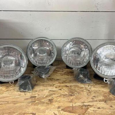 #2298 â€¢ 2 Pais of Cibie Porshe 911 Rally Driving Lights in Boxes
