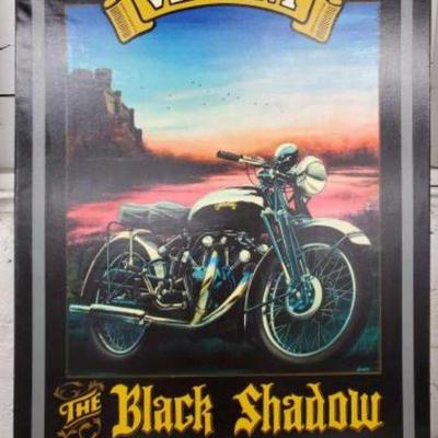 #638 â€¢ Vincent Motorcycle Canvas Print 