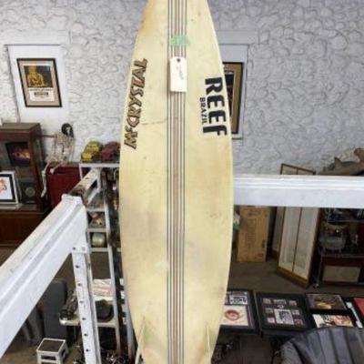 #3522 â€¢ McCrystal Surfboard Approximately 6ft
