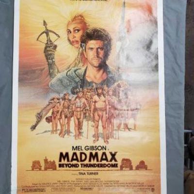 #692 â€¢ 2 Movie posters MAD MAX With Mel Gibson and Voyage to the Botto...
