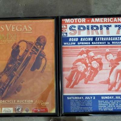 #602 â€¢ Vintage Motorcycle Racing Posters
