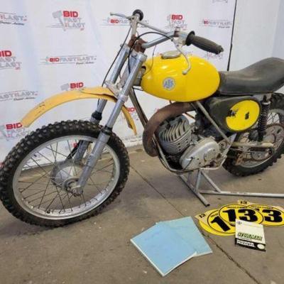 #540 â€¢ 1971 AJS 250cc Stormer MX Competition Motorcycle
