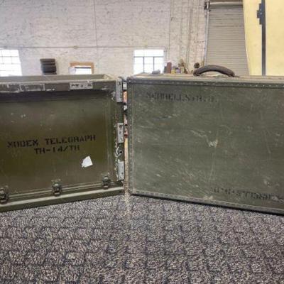 #2916 â€¢ Two military Boxes
