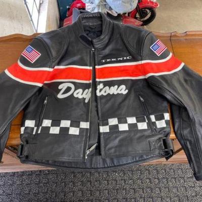 #2836 â€¢ Daytona Leather Jacket Size 46/56
