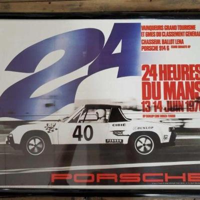 #608 â€¢ Vintage Porsche 914/6 poster
