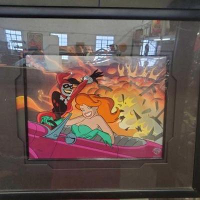 #714 â€¢ Original Harley Quinn and Poison Ivy Movie Cell - Pro Mounted
