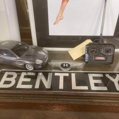 #1234 â€¢ Bentley Rough Rider RC car. Bentley Sign and Bentley Emblem

