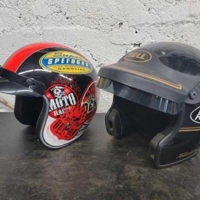 #1038 â€¢ Vega X-380 Large Helmet and Bell Tour Lite 7 3/8