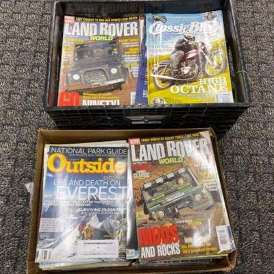 #2536 â€¢ Land Rover Magazines and classic bike Magazines
