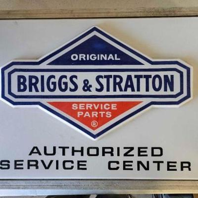#802 â€¢ Light Up Plastic Briggs & Stratton Authorized Service Center
