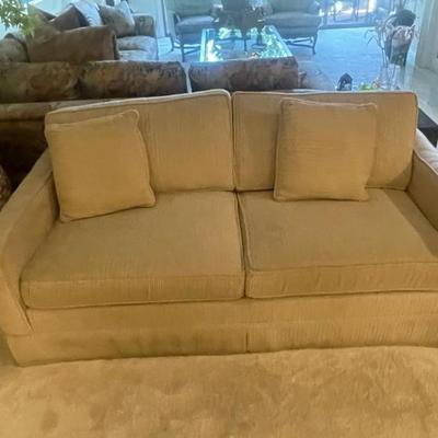 Loveseat with pull-out bed!