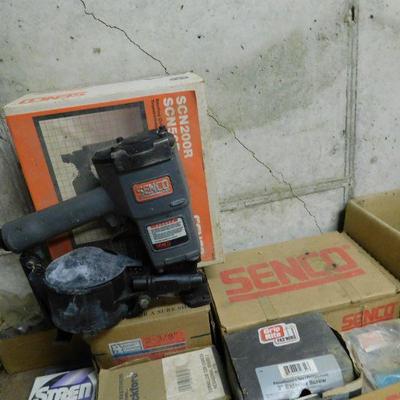SENCO NAIL GUN AND NAILS