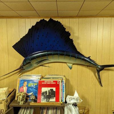 Mounted Sailfish 