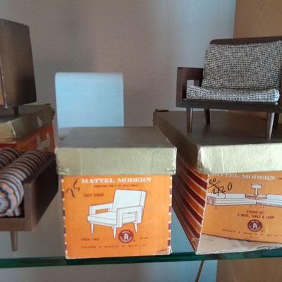 Vintage Mattel Modern Furniture for dolls